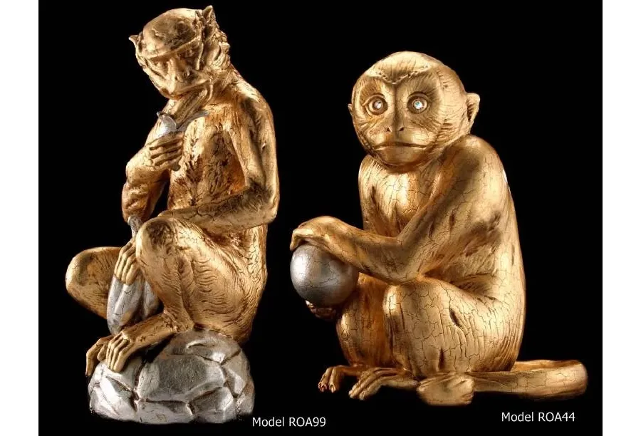 obrazek 1 Okazałe małpy ceramiczne