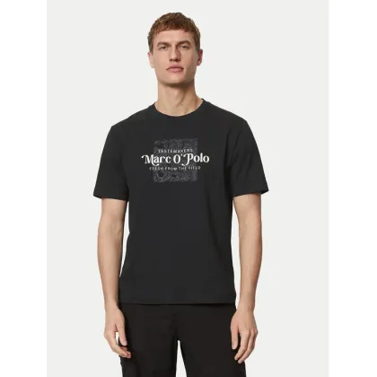 Zdjęcie Marc O'Polo T-Shirt 423 2012 51076 Czarny Regular Fit