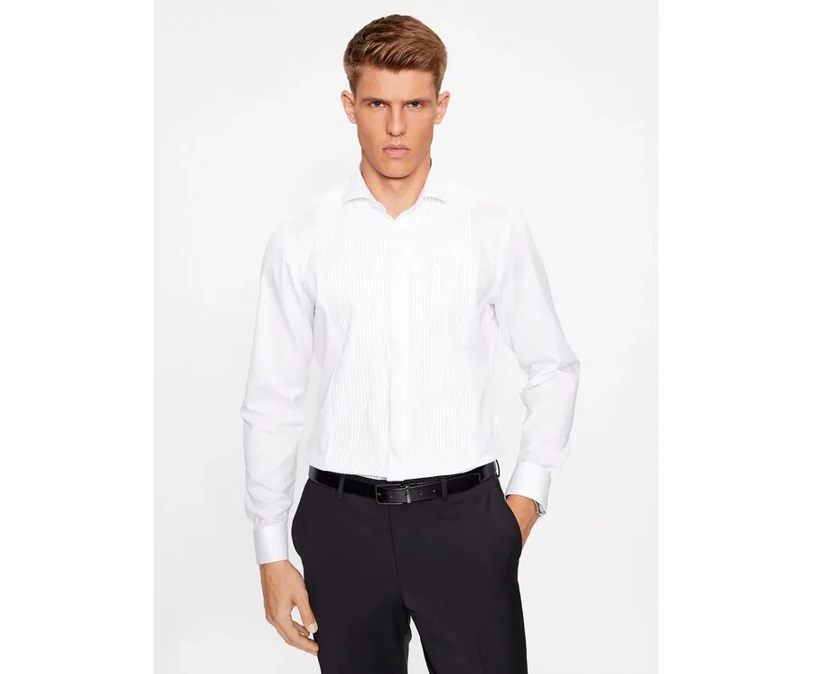 obrazek 1 Eterna Koszula 4138/FK8V Biały Slim Fit
