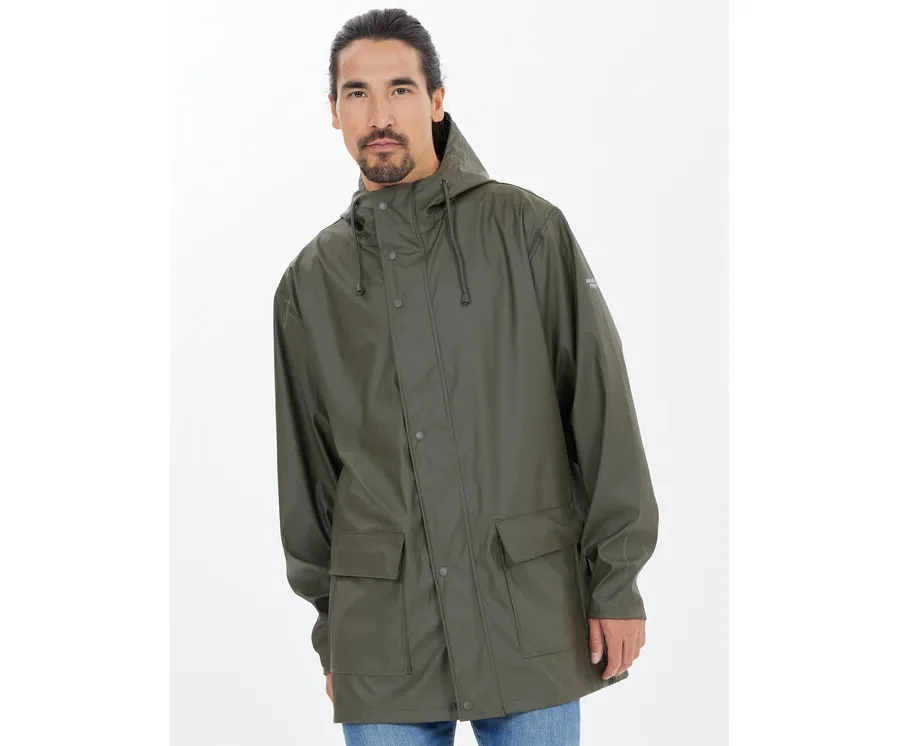 obrazek 1 Weather Report Kurtka przeciwdeszczowa Torsten WR191562 Zielony Regular Fit