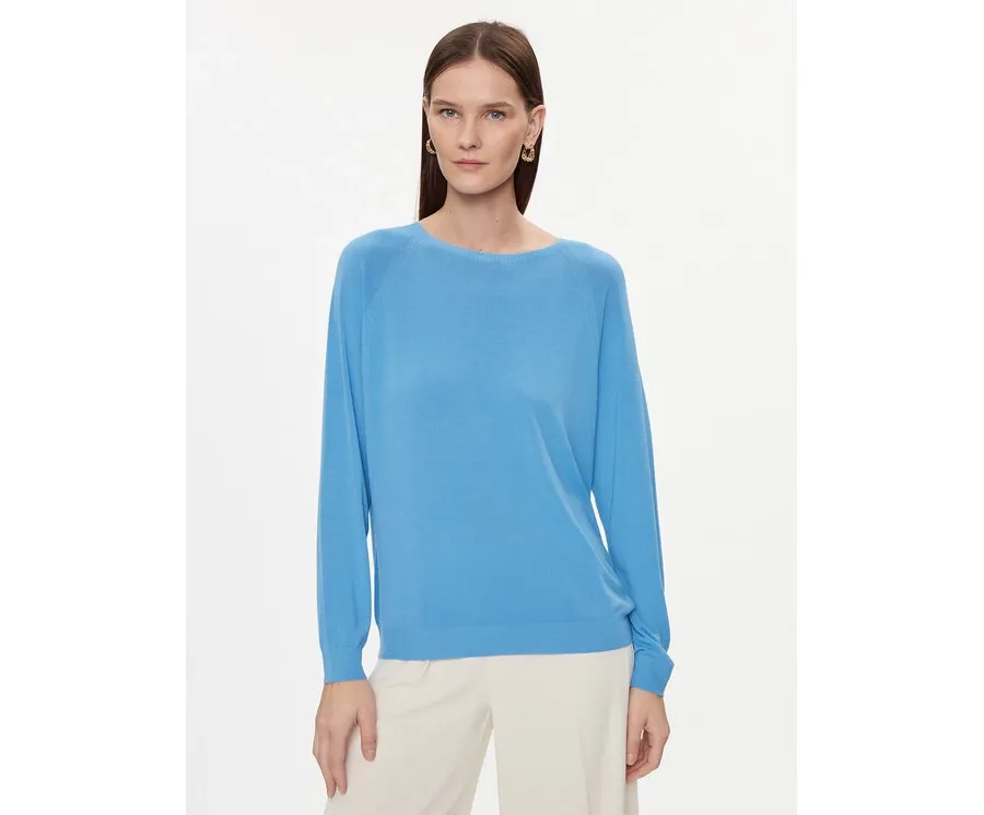 obrazek 1 Kontatto Sweter 3M2020C Niebieski Regular Fit