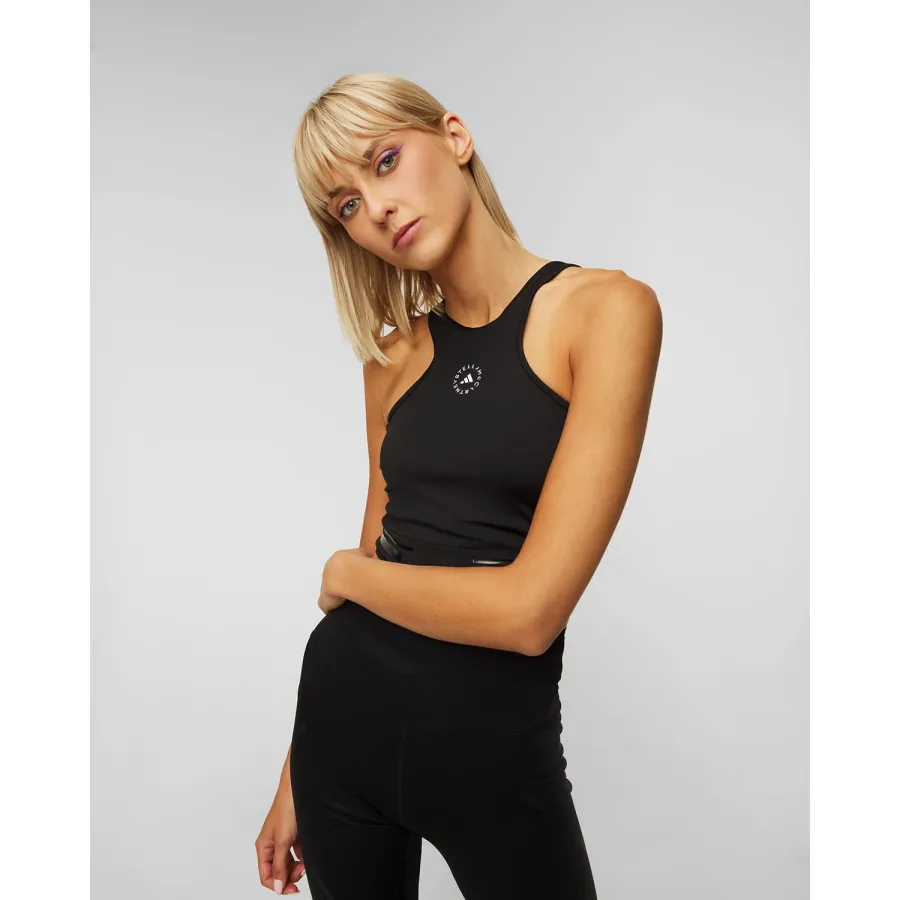 obrazek 1 Czarny Crop Top Treningowy Adidas By Stella Mccartney Tpa Cr H.r Adidas by Stella McCartney