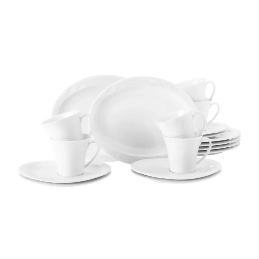 obrazek 1 18-elementowy owalny porcelanowy serwis kawowy - Seltmann Weiden