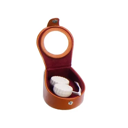 Picture Lens box - leather