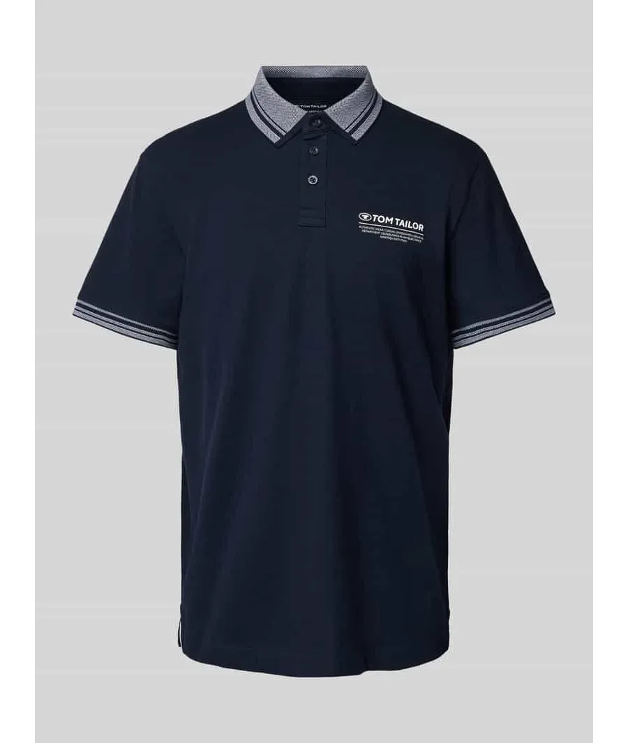 obrazek 1 Koszulka polo o kroju regular fit z nadrukiem z logo
