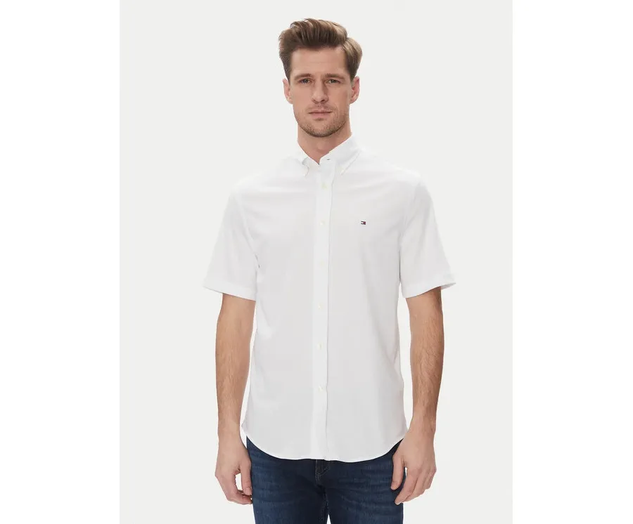 obrazek 1 Tommy Hilfiger Koszula Performance MW0MW38663 Biały Regular Fit