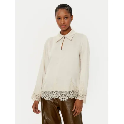 Zdjęcie Bruuns Bazaar Koszula Elaina BBW4270 Écru Regular Fit