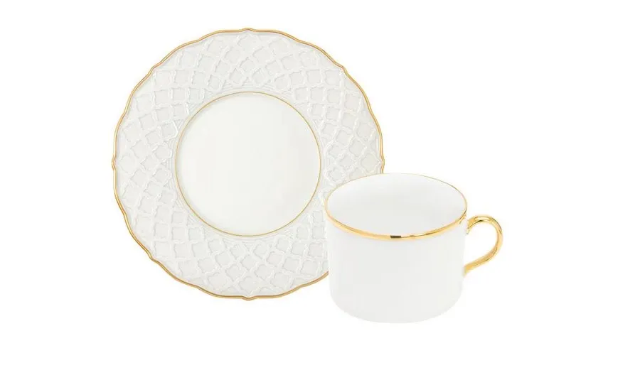 obrazek 1 Cudowna filiżanka ze spodkiem z kolekcji Empire Gold do herbaty