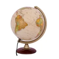 Picture Original Colombo illuminated globe in the English version, 30 cm ball