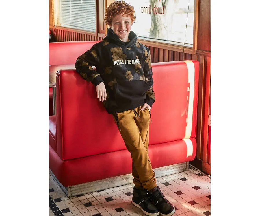 obrazek 1 Mayoral Spodnie dresowe 7530 Brązowy Regular Fit