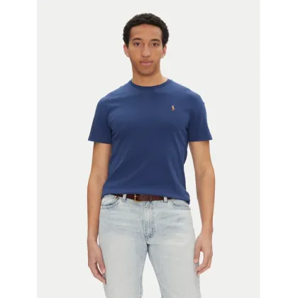 Zdjęcie Polo Ralph Lauren T-Shirt 710740727092 Granatowy Custom Slim Fit