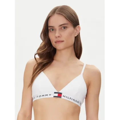 Zdjęcie Tommy Hilfiger Biustonosz braletka UW0UW06040 Biały