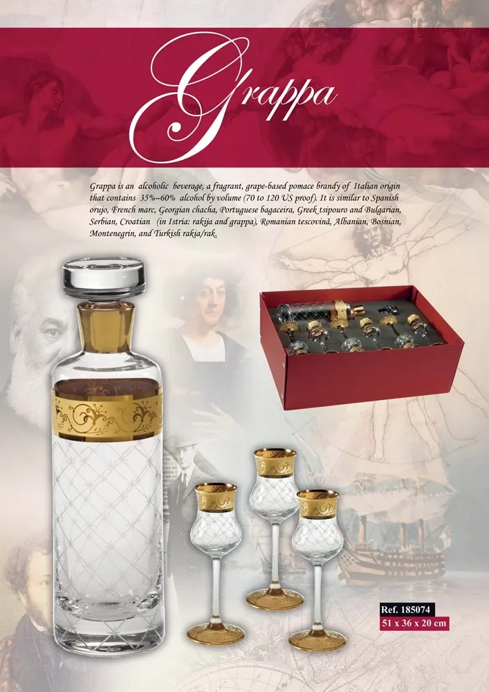 Picture Zestaw do alkoholu Grappa