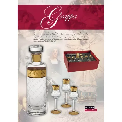 Zdjęcie Zestaw do alkoholu Grappa