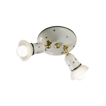 Zdjęcie Piękna włoska lampa sufitowa-plafoniera Savona w stylu klasycznym