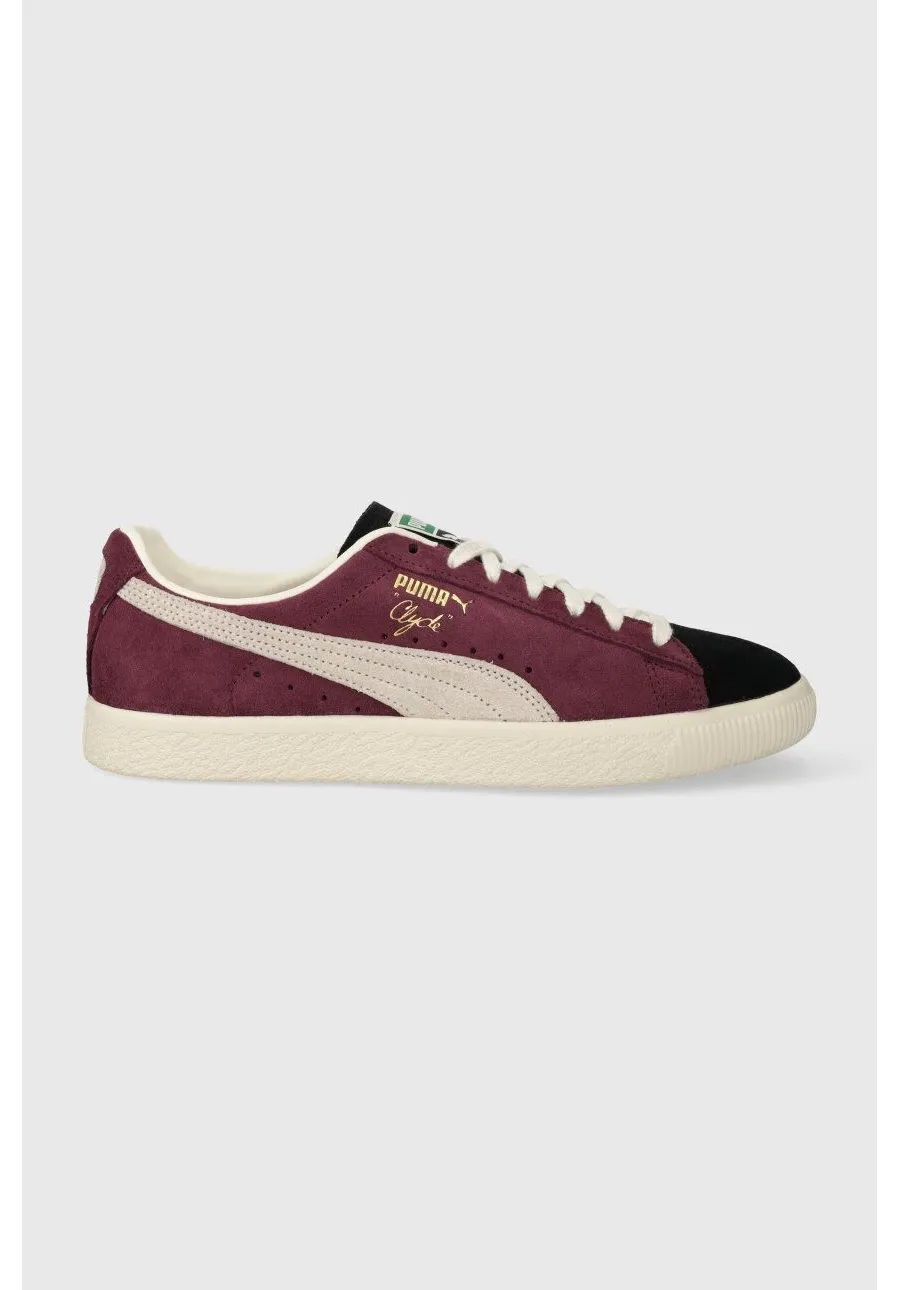 obrazek 1 Puma sneakersy zamszowe Clyde OG kolor bordowy