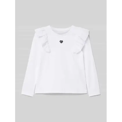 Zdjęcie Bluzka z długim rękawem i detalem z logo