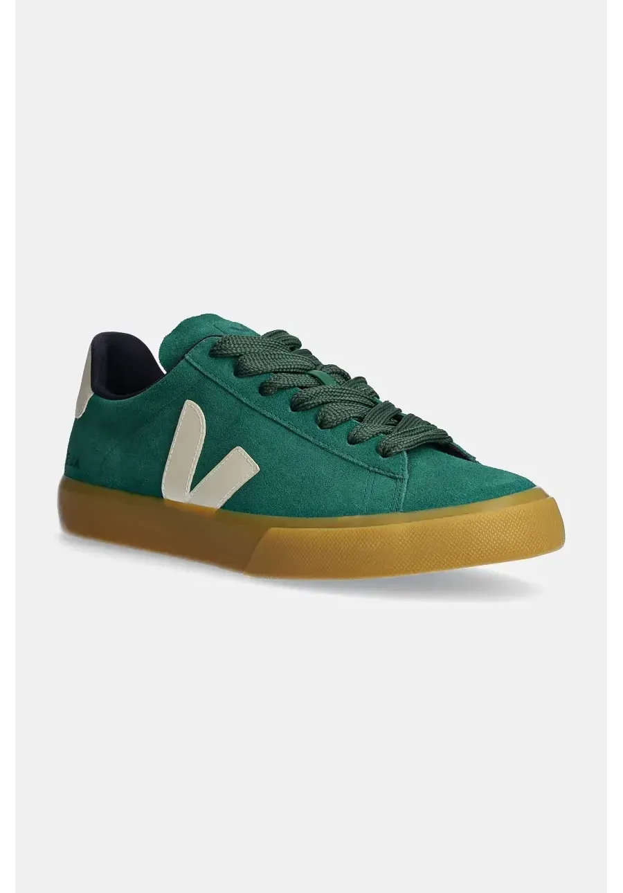 obrazek 1 Veja sneakersy zamszowe Campo kolor zielony CP0303695B