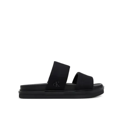 Zdjęcie Calvin Klein Jeans Klapki Flat Molded Dbl Bar Sandal Cv YM0YM01222 Czarny