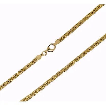 Zdjęcie Łańcuszek bizantyjski o przekroju kwadratowym o szerokości 2,6 mm. 50 cm długości