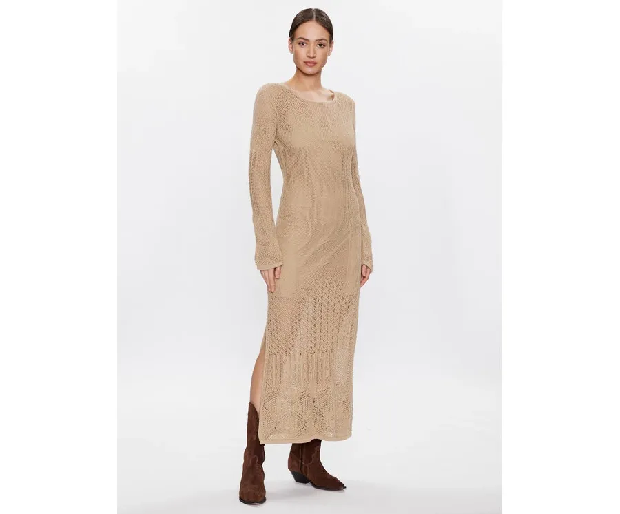 obrazek 1 Herskind Sukienka codzienna Kennedy 4740921 Beżowy Slim Fit