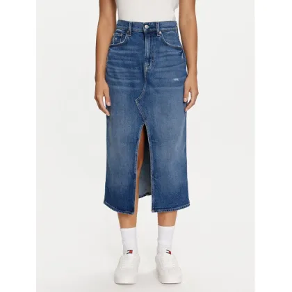Zdjęcie Tommy Jeans Spódnica jeansowa Claire DW0DW18225 Niebieski Regular Fit
