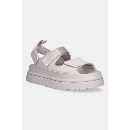 Zdjęcie UGG sandały Goldenglow damskie kolor różowy na platformie 1152685-BYF