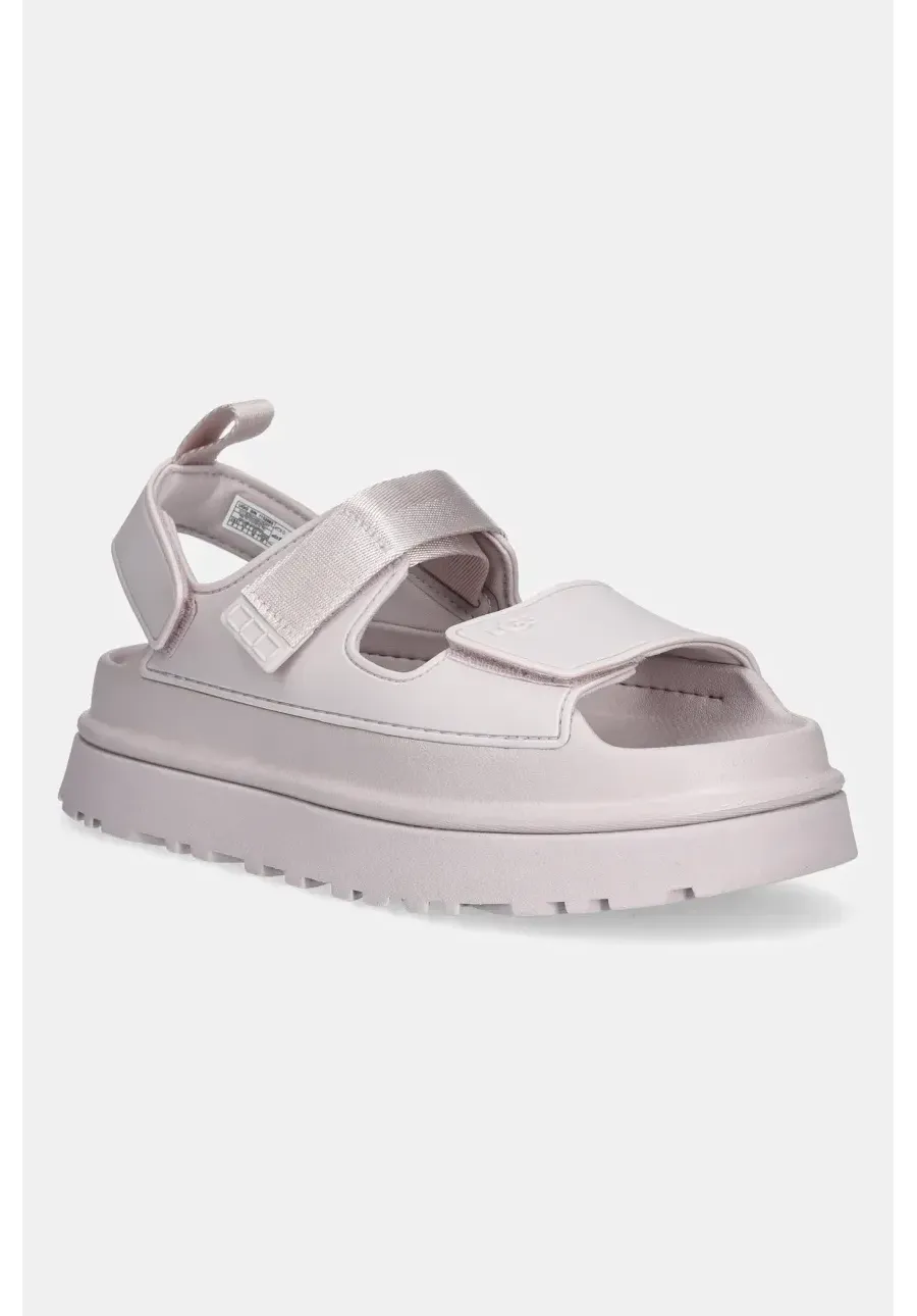 obrazek 1 UGG sandały Goldenglow damskie kolor różowy na platformie 1152685-BYF