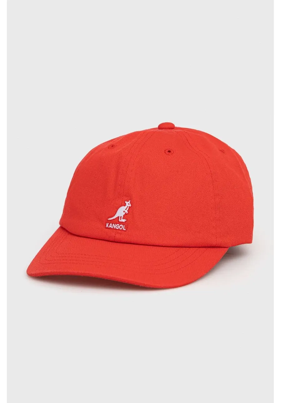 obrazek 1 Kangol czapka bawełniana kolor czerwony z aplikacją K5165HT.CG637-CG637