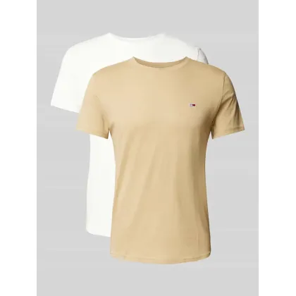 Zdjęcie T-shirt o kroju slim fit z wyhaftowanym logo