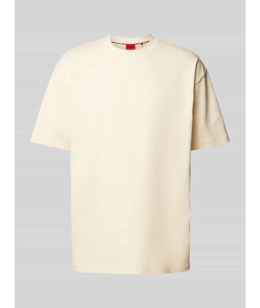 obrazek 1 T-shirt z detalem z logo model ‘Dplanitee’