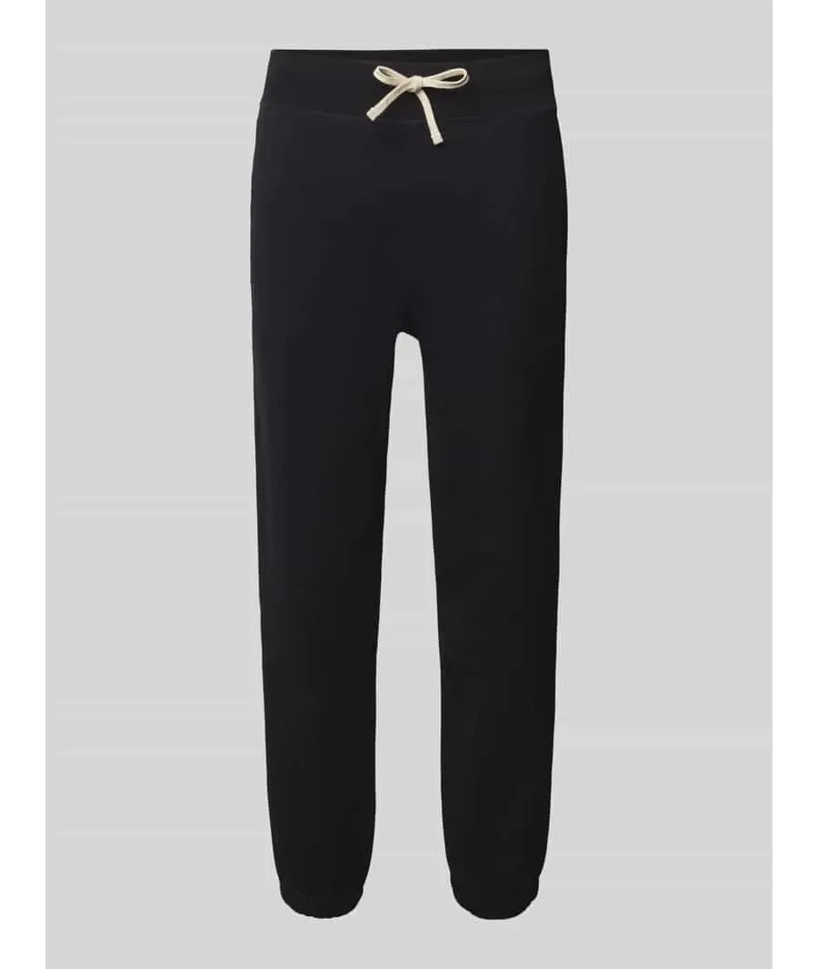 obrazek 1 Spodnie dresowe o kroju comfort fit z mieszanki bawełny