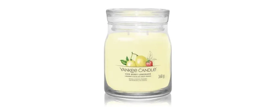 obrazek 1 Yankee Candle Iced Berry Lemonade Świeca zapachowa 368 g