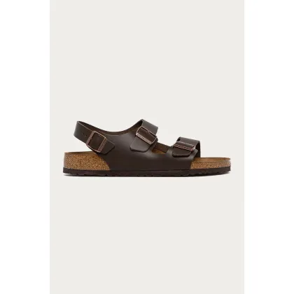 Zdjęcie Birkenstock sandały Milano męskie kolor brązowy 34101