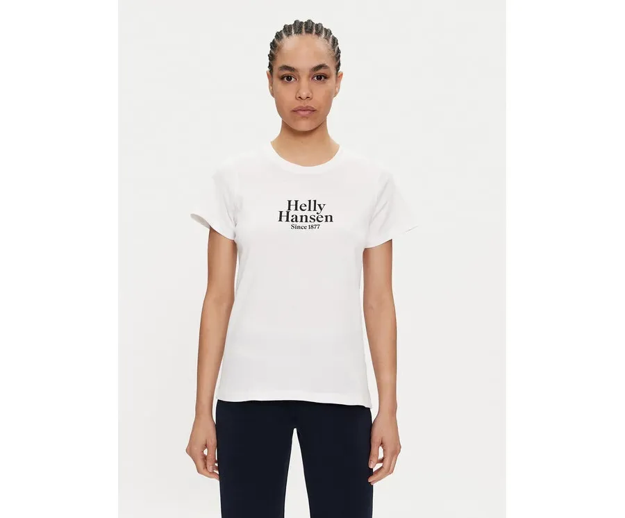 obrazek 1 Helly Hansen T-Shirt W Core Graphic T-Shirt 54080 Biały Regular Fit