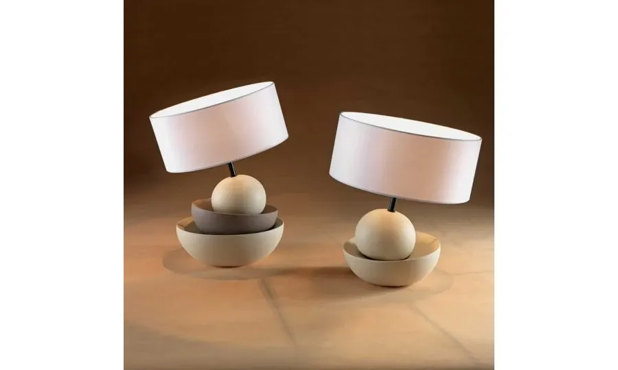 obrazek 3 Oryginalna lampa ceramiczna na biurko od włoskiego producenta