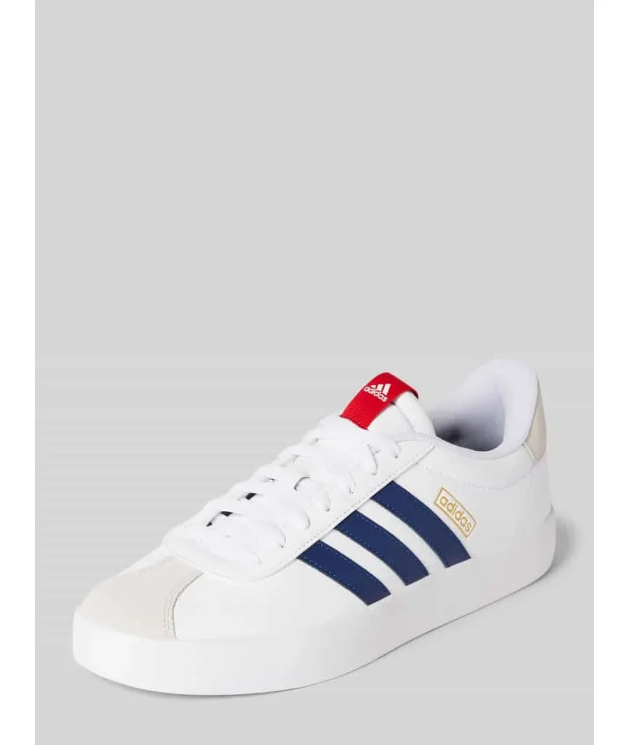 obrazek 1 Sneakersy z paskami w kontrastowym kolorze