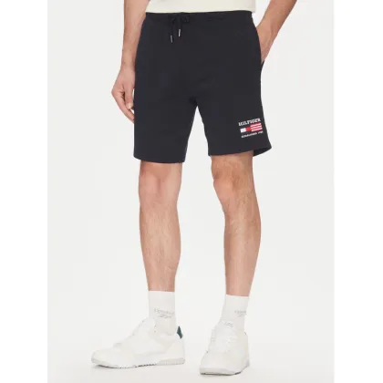 Zdjęcie Tommy Hilfiger Szorty sportowe American MW0MW39862 Granatowy Regular Fit