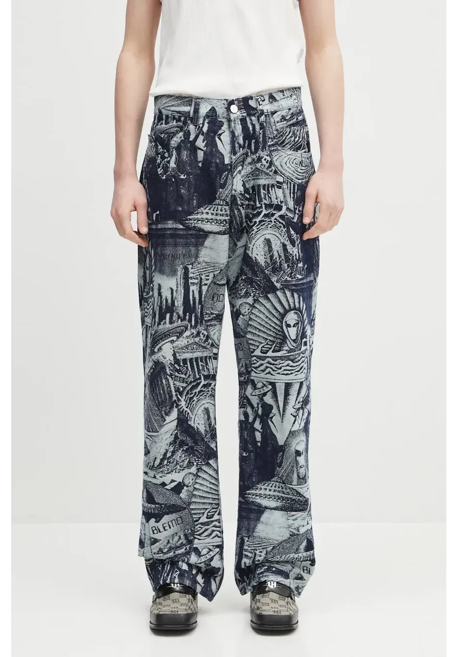 obrazek 1 No Problemo jeansy Apocalypse Jacquard Bagi Jean NP3020203