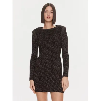 Zdjęcie Liu Jo Sukienka dzianinowa MF3171 MA49I Czarny Slim Fit