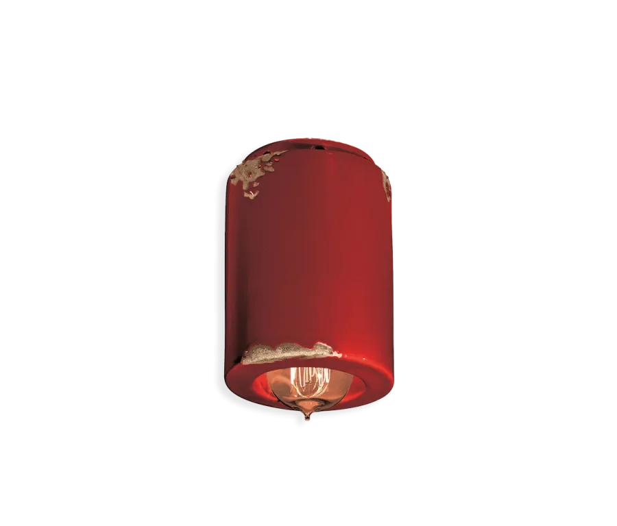 obrazek 3 Stylowa lampa sufitowa-plafoniera w stylu vintage z Włoch