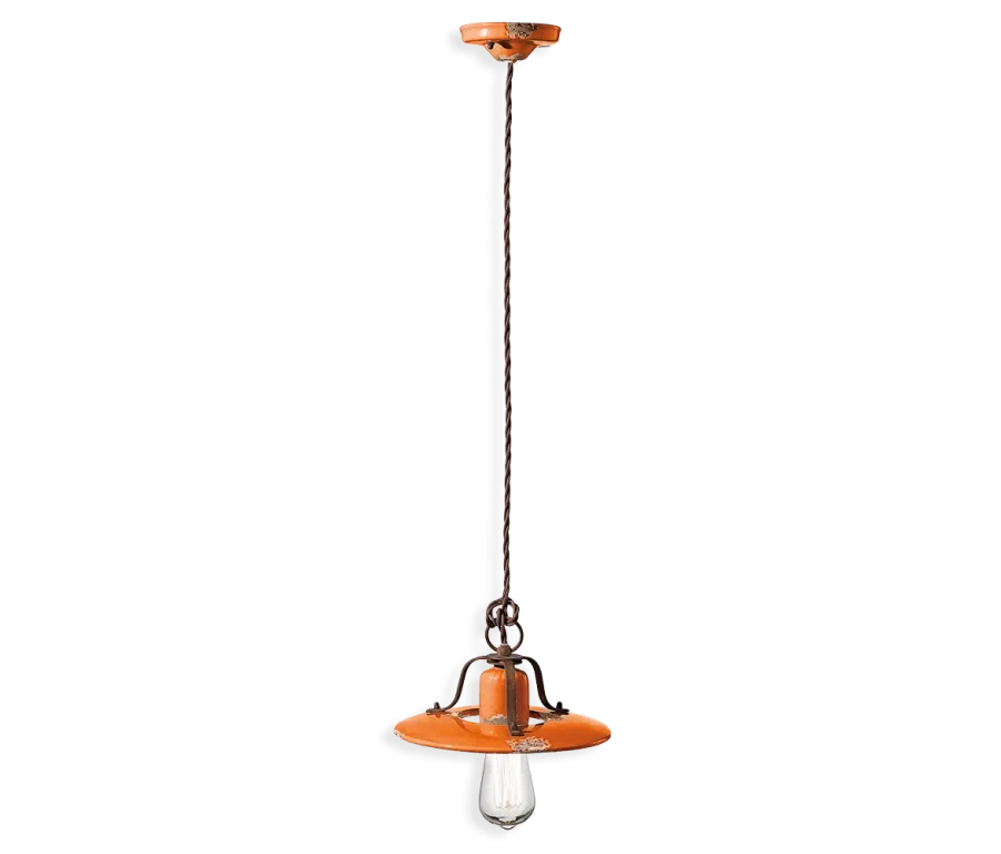 obrazek 4 Włoska lampa wisząca w stylu retro