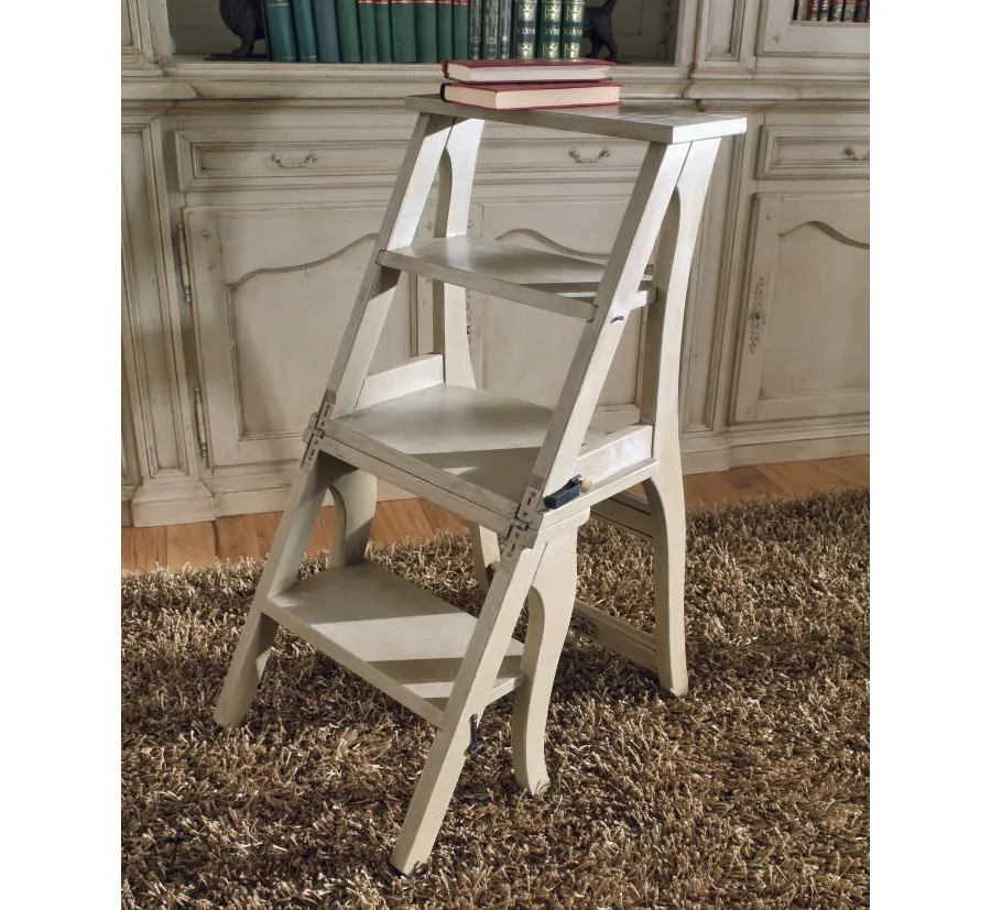 obrazek 1 Stylowe krzesło prowansalskie - przekształcalne w drabinę - Interiors Italia