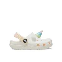 Zdjęcie Crocs Klapki Classic Iam Rainbow Unicorn Clog T 209701 Biały