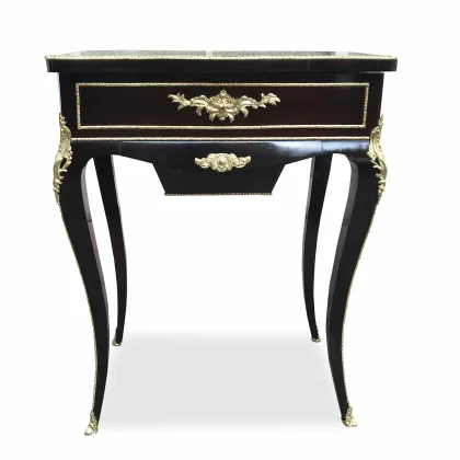 Zdjęcie Stół z palisandru i złoconego brązu z epoki Napoleona III