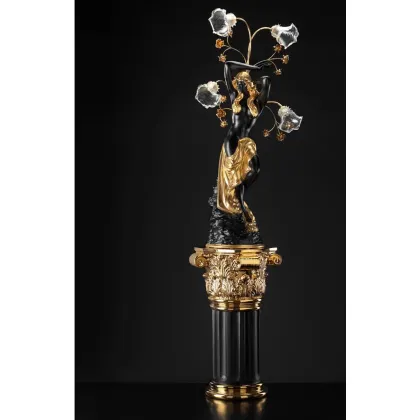 Zdjęcie Włoska duża stojąca lampa