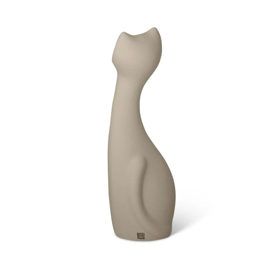 obrazek 16 Ceramiczna figurka dekoracyjna przypominająca kota