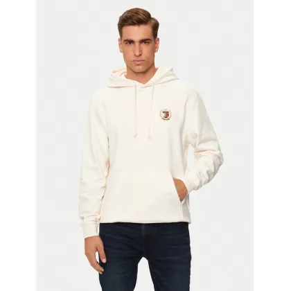 Zdjęcie Tommy Jeans Bluza Flag DM0DM19762 Écru Regular Fit