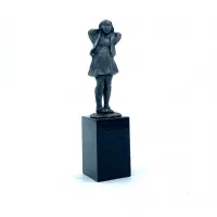Picture Original plated bronze statuette