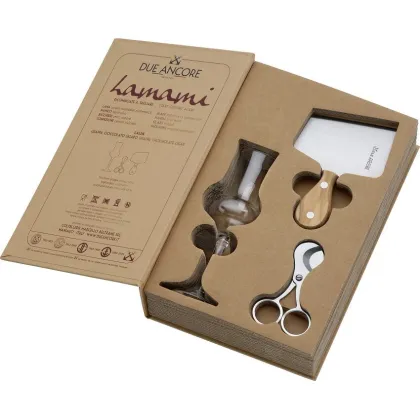 Picture Italian gift set - cigar cutter, glass and knife